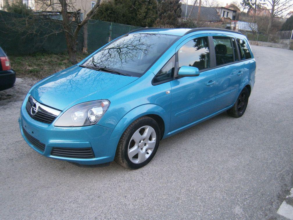 Opel Zafira 1,9 CDTI, 6rychlostí,1.majitel
