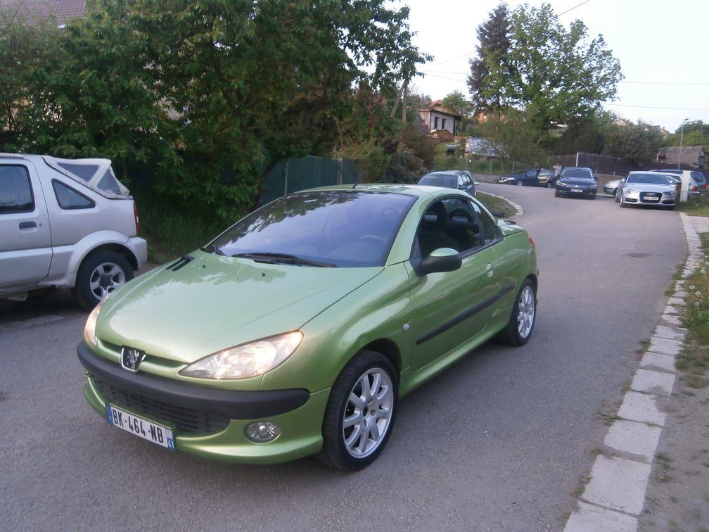 Peugeot 206 CC 2,0 i, acdigi, el. okna