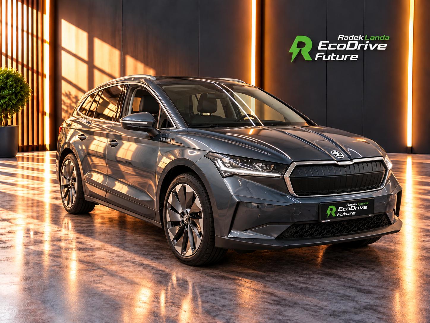 Škoda Enyaq 77 kWh – navigace, kamera