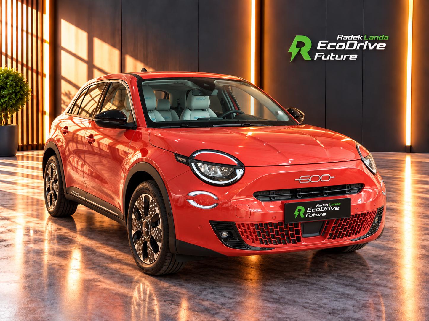 Fiat 600 vyhřívaná sedadla TOP výbava
