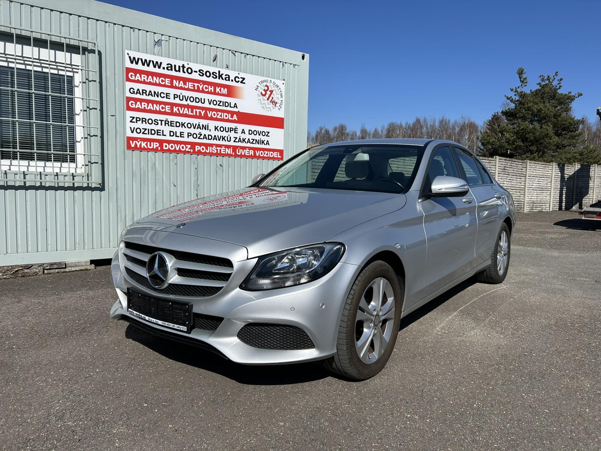 Mercedes-Benz Třídy C C180 1,6 115KW SEDAN TOP STAV