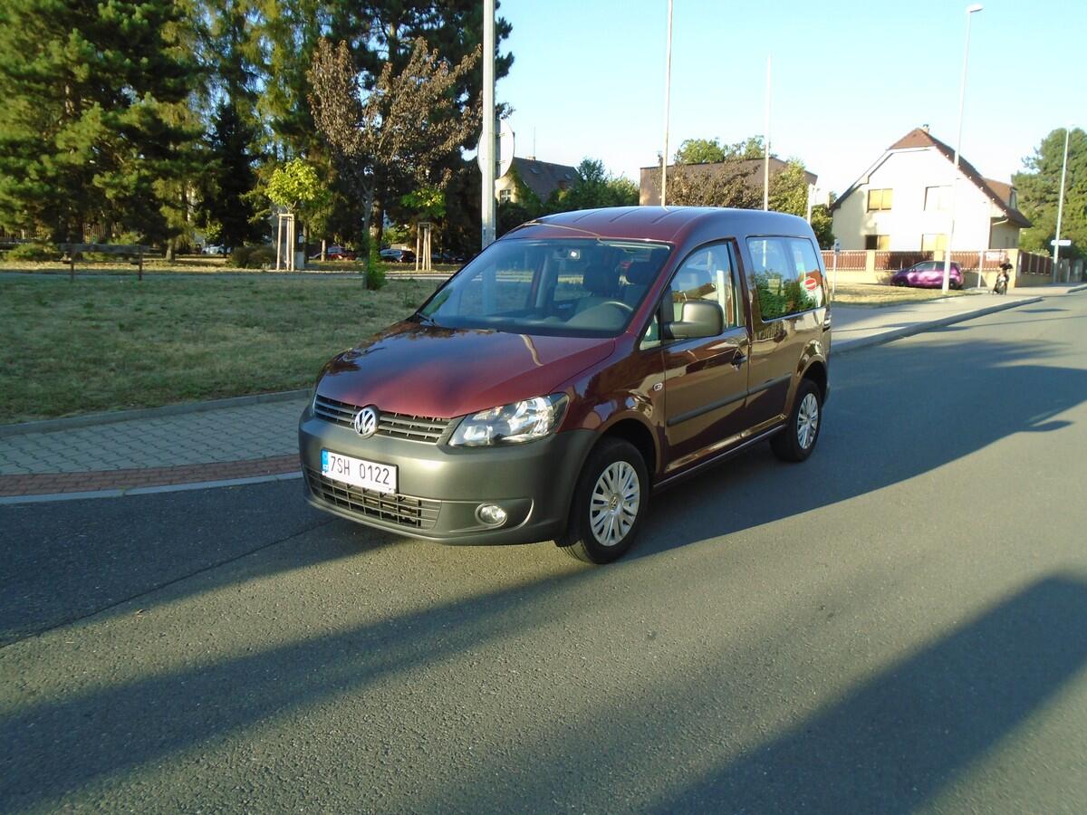 Volkswagen Caddy 1.6 TDCI, 5.Míst ,Klima