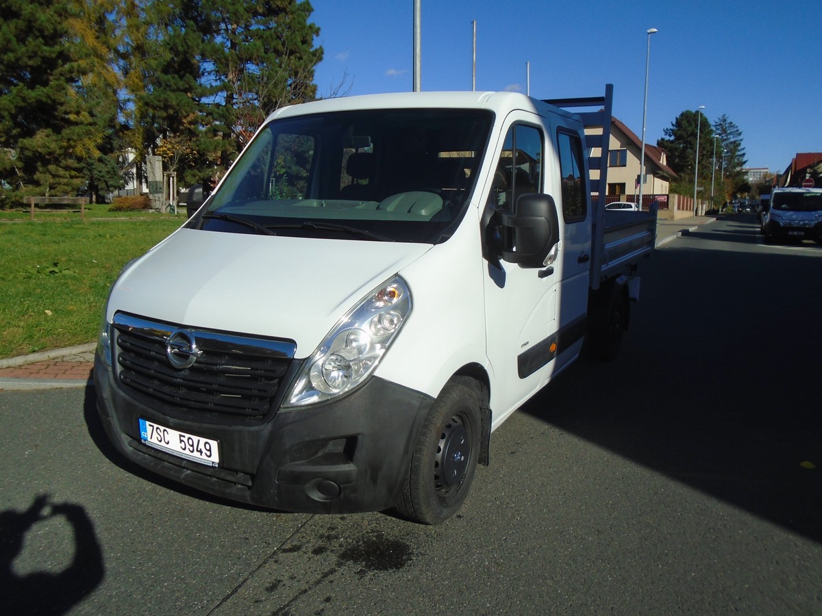 Opel Movano 2.3 CDTi Sklápěč 3 str.7 míst