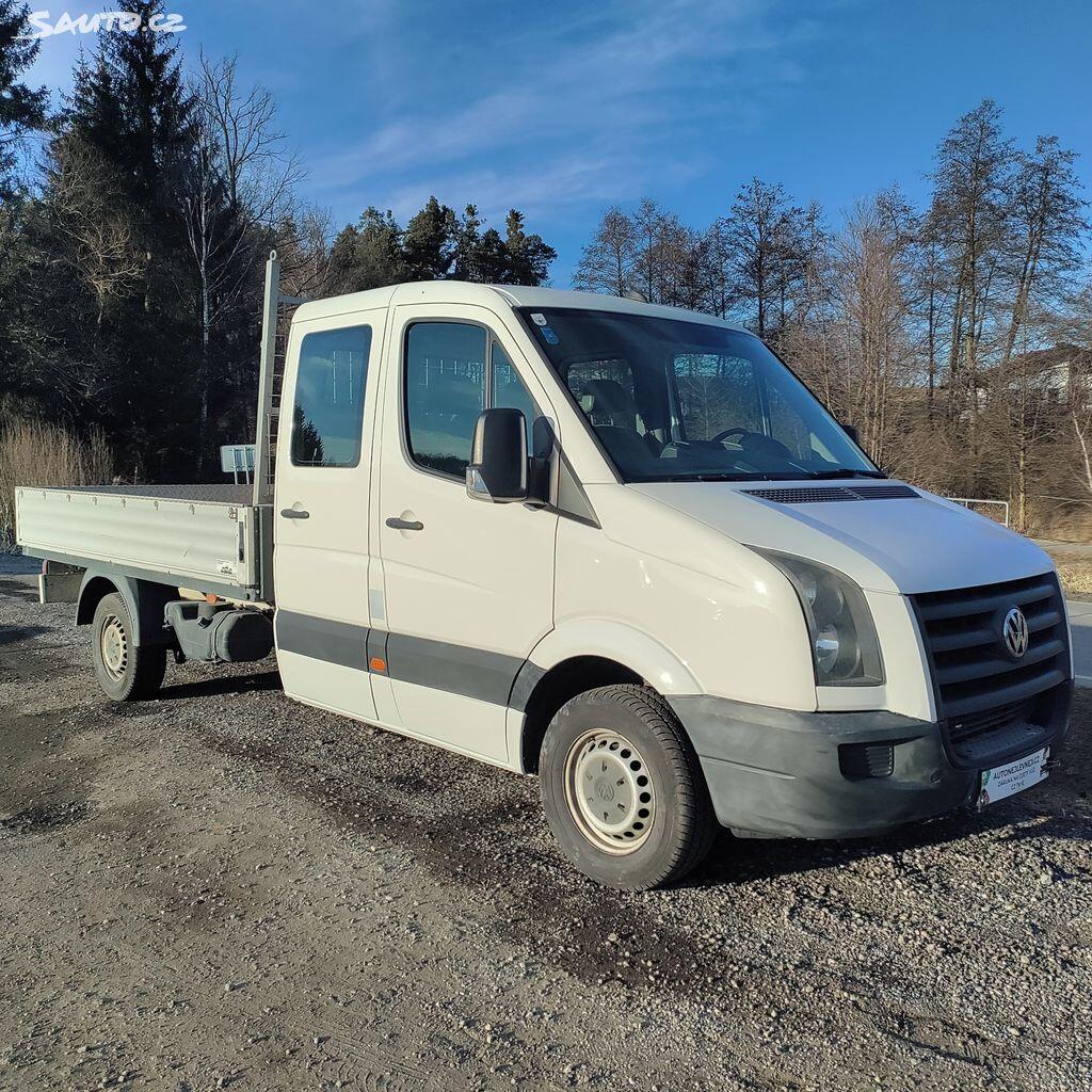 Volkswagen Crafter 7MÍST,KRÁSNÝ,SERVIS,DLOUHÝ3,5M