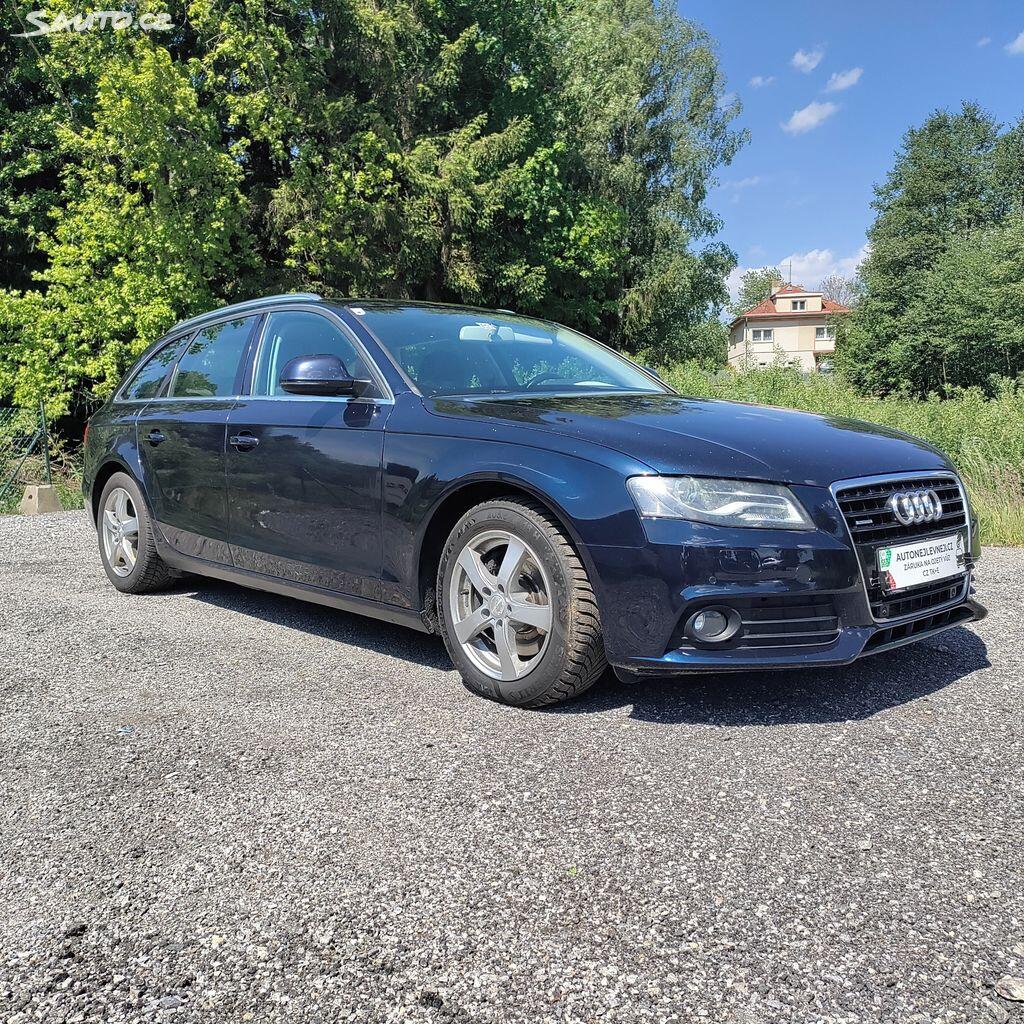 Audi A4 3.0TDI,MANUÁL,4X4,KRÁSNÁ,1MAJ