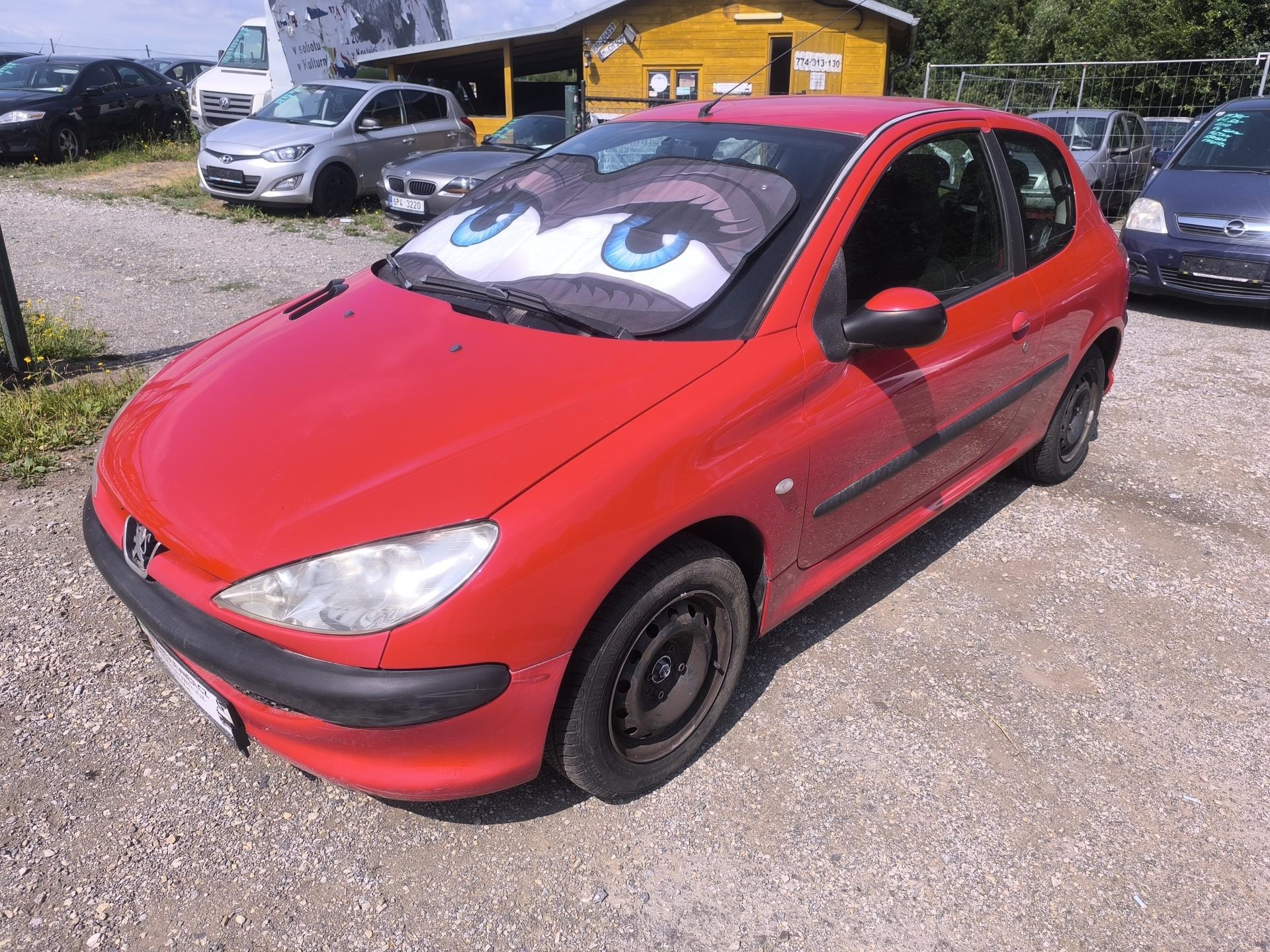 Peugeot 206 PĚKNÝ,BEZ KOROZE,NOVÁ TK+E
