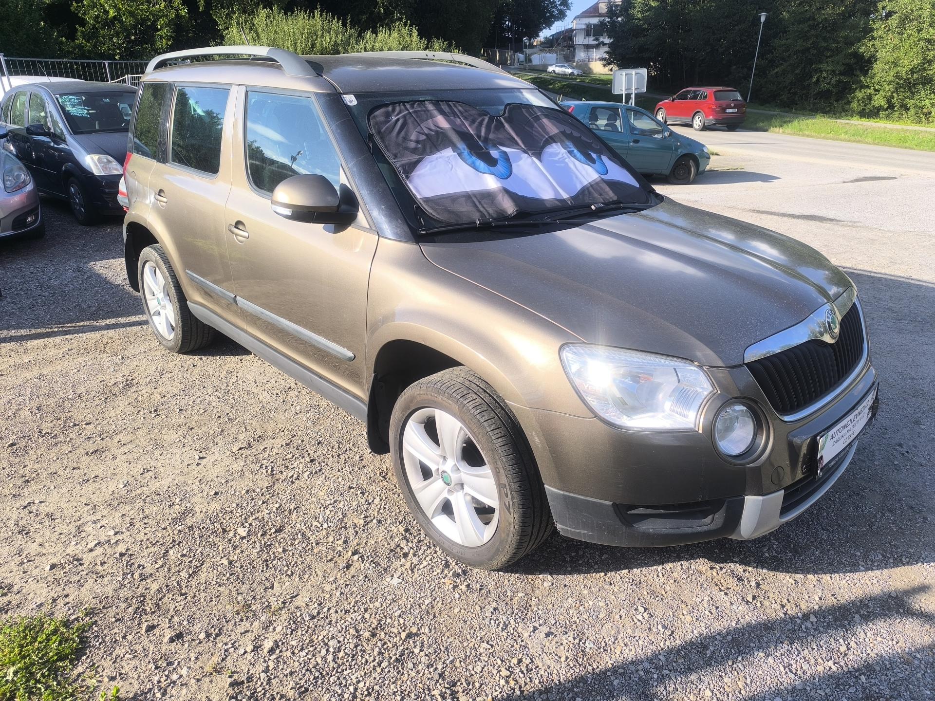 Škoda Yeti 2.0TDI 4X4 103KW,KRÁSNÝ,140TKM