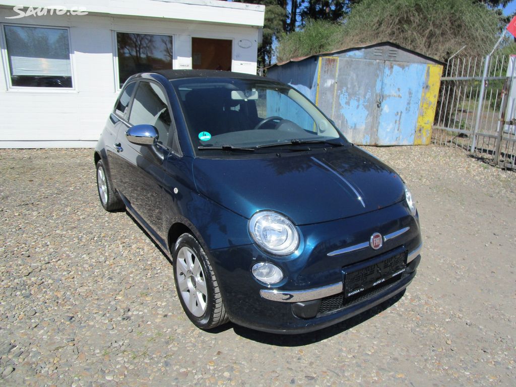 Fiat 500C 1,2-51KW-KABRIOLET+STK+OLEJ