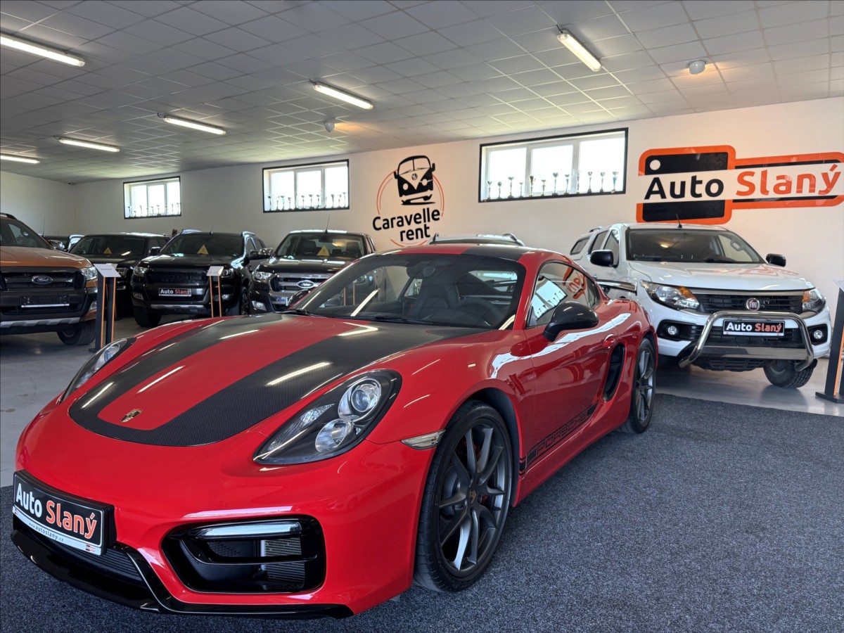 Porsche Cayman 3,4 S 981 manuál Top stav!