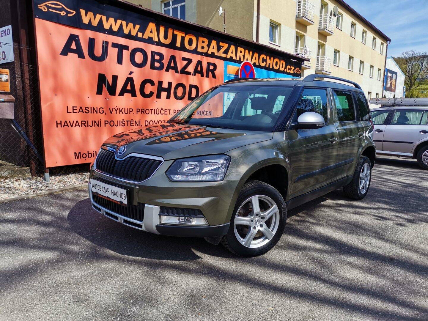 Škoda Yeti 1.2TSi 77kw Outdoor PDC Tažné