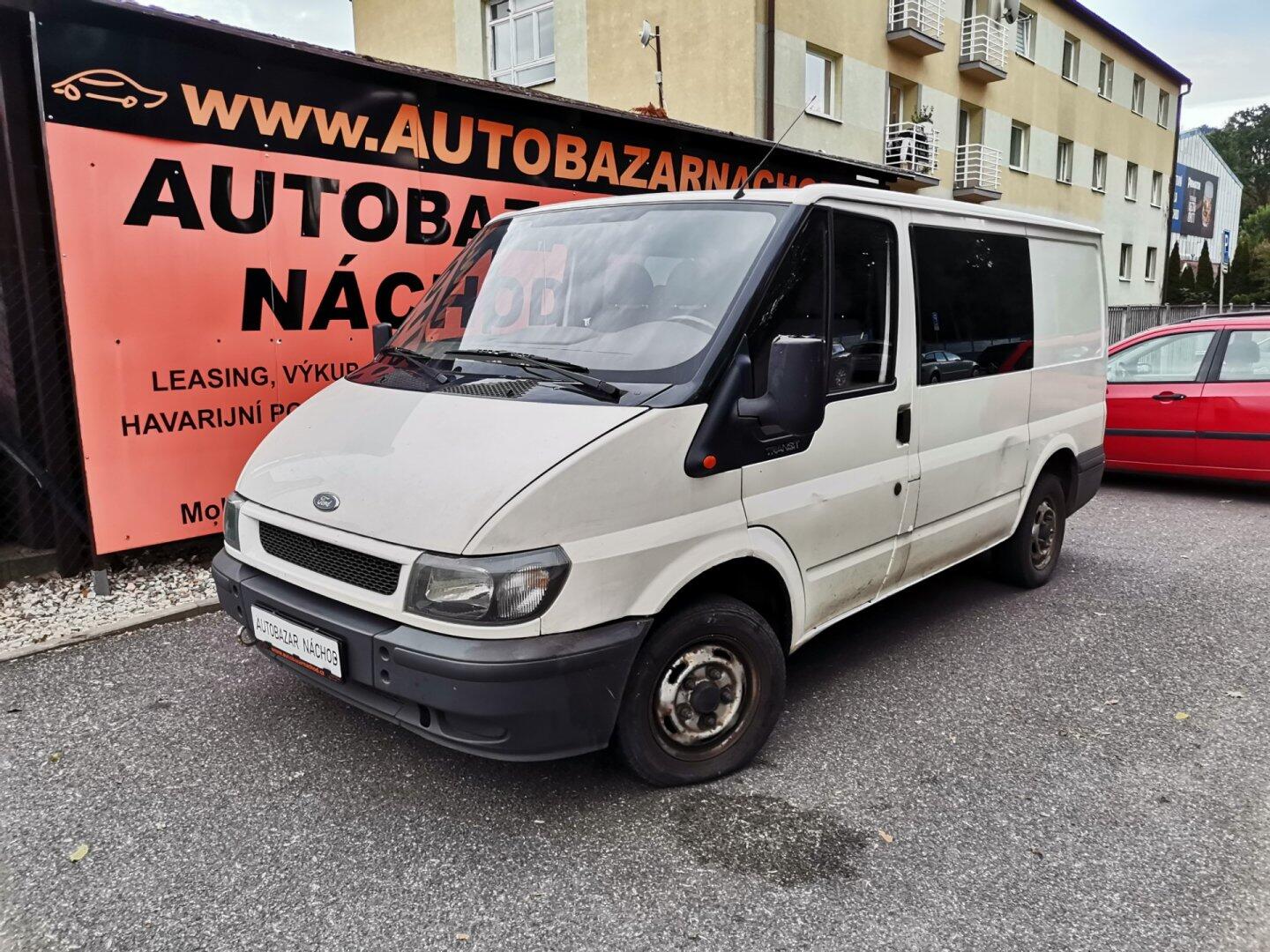 Ford Transit 2.0Di 55kw 6 míst +Spaní Tažné