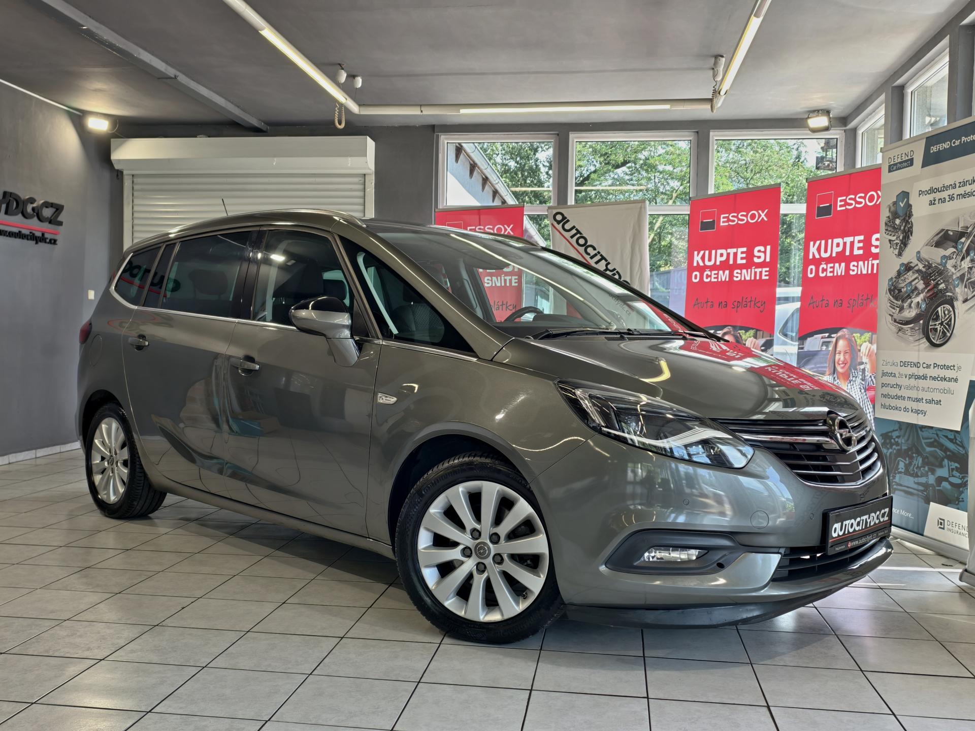 Opel Zafira TOURER 1.4 TURBO 103kW LED, ČR