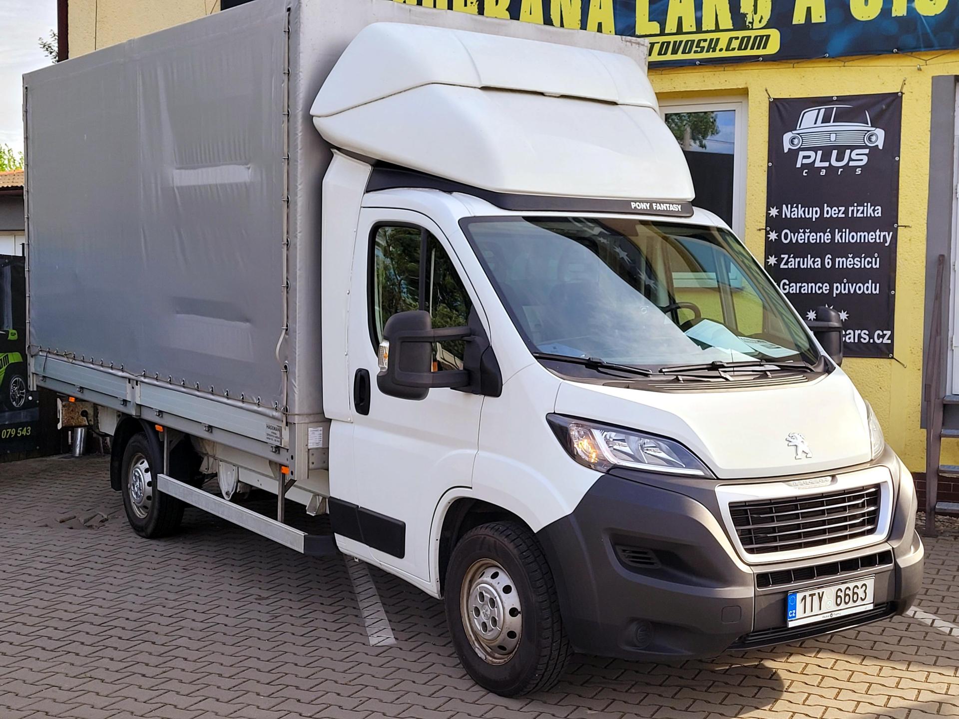 Peugeot Boxer 2,2bHDi,CZ,1.maj, PLACHTA