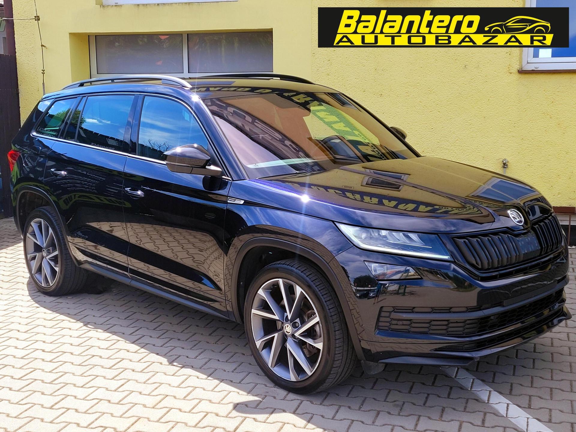 Škoda Kodiaq CZ,1maj,4x4, Sport-Line 140kW