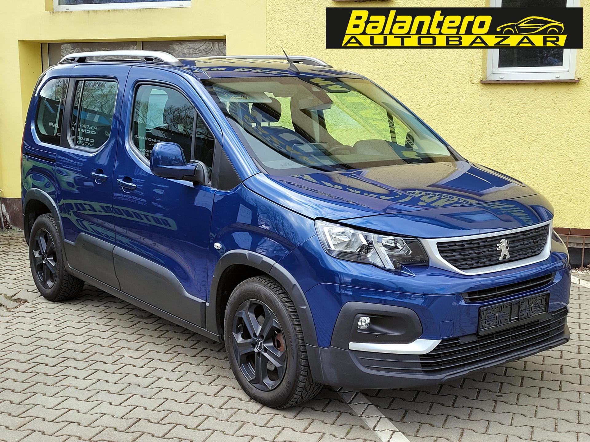 Peugeot Rifter 1,5 B-HDi 96kW,1.majitel,CZ