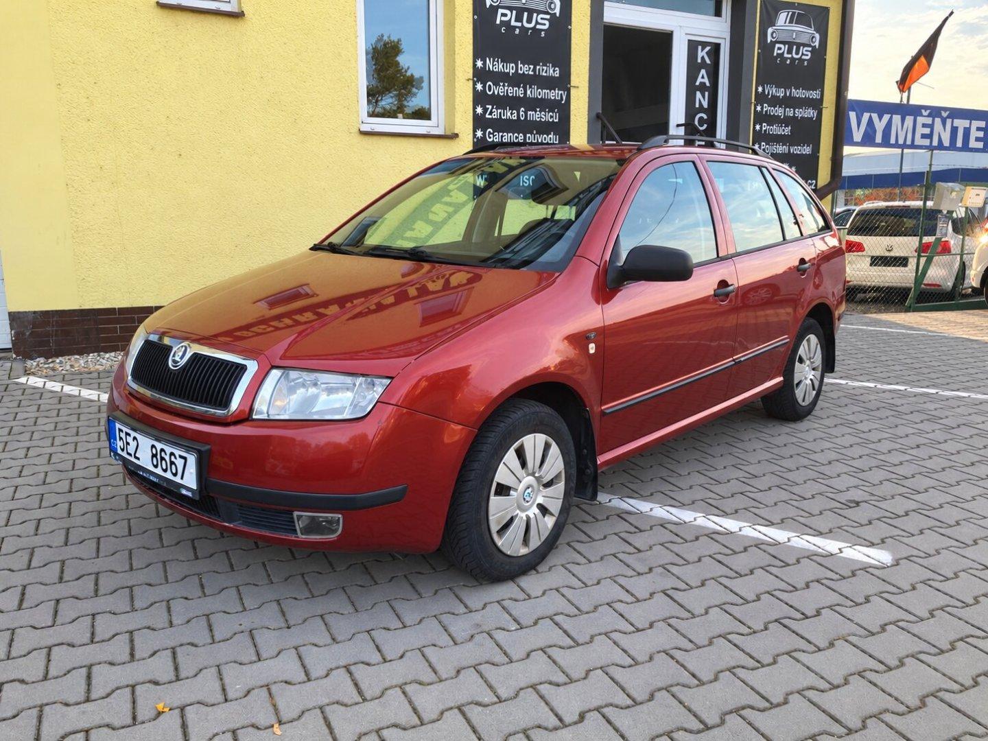 Škoda Fabia 1,4 MPi (50kW)*STK DO 9/2028*
