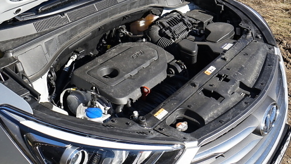 hyundai santa fe engine