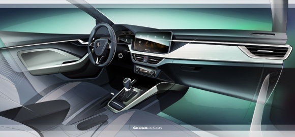 skoda scala interior